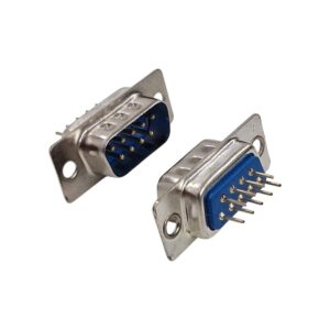 5x Conector Db09 Macho Pci 180