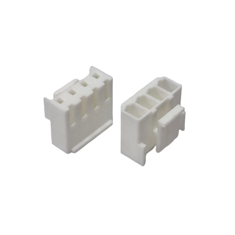 Kit com 100x Conector 4 vias Alojamento Femea KK 3962 I-DS1073-SCW04 Com Trava