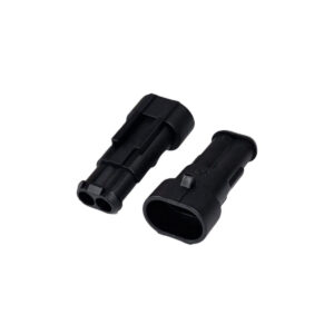 Kit com 100x Conector Superseal Macho 2 Pinos DJ7021-1.5-11-2P