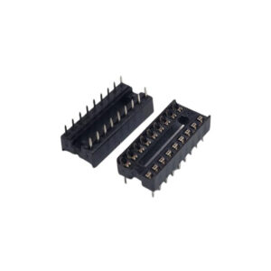 Kit com 52x Soquete Estampado 7,62mm 18 Pinos DIP Estreito DS1009-18AT1NX-0A2