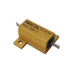 Resistor De Fio Aquecimento Hs25 680r 25w Ohmite