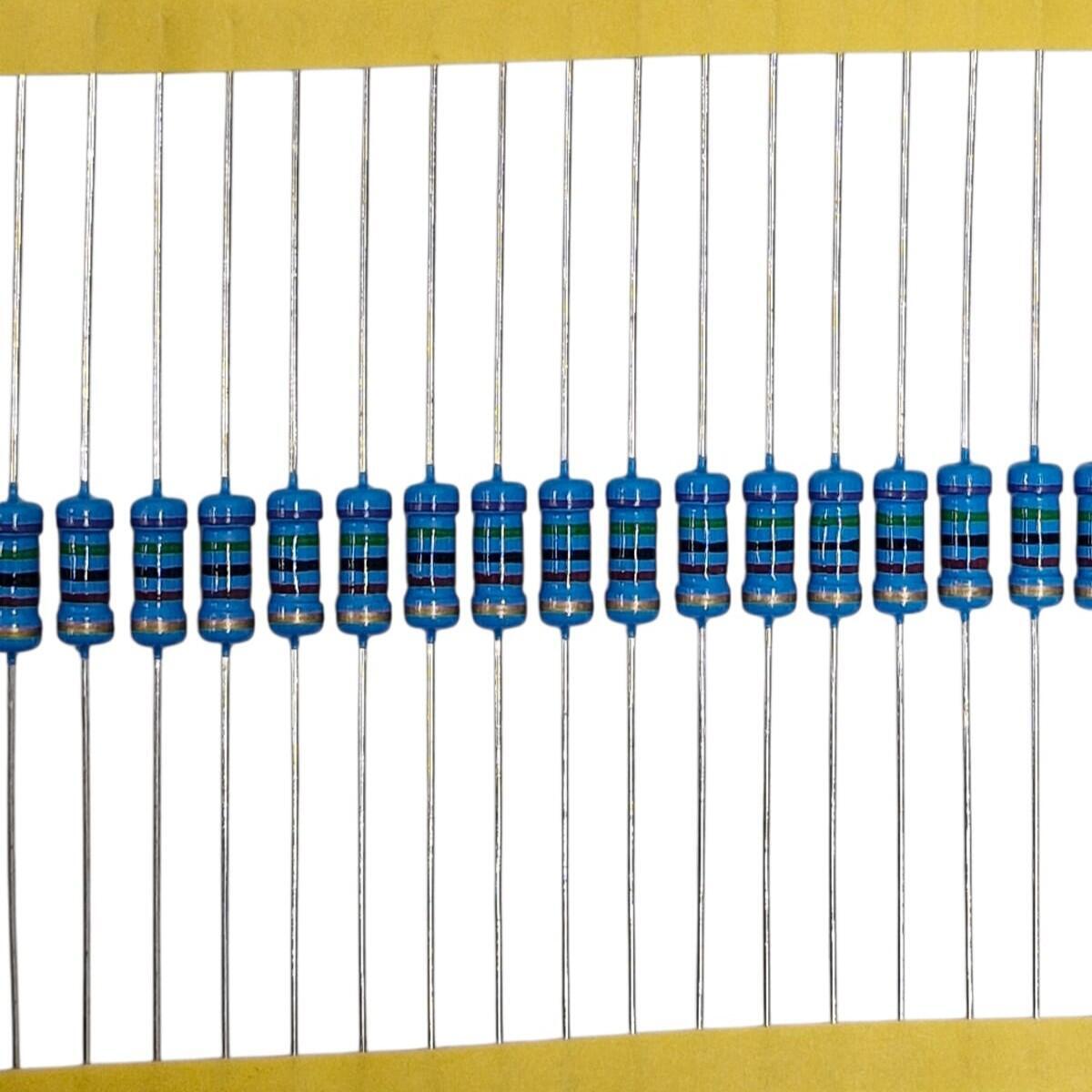 Kit com 100x Resistor PR02 75K 2W