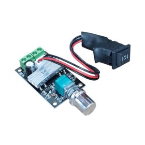Modulo Controlador Pwm 28vdc 3a 80w Botão Reversivel