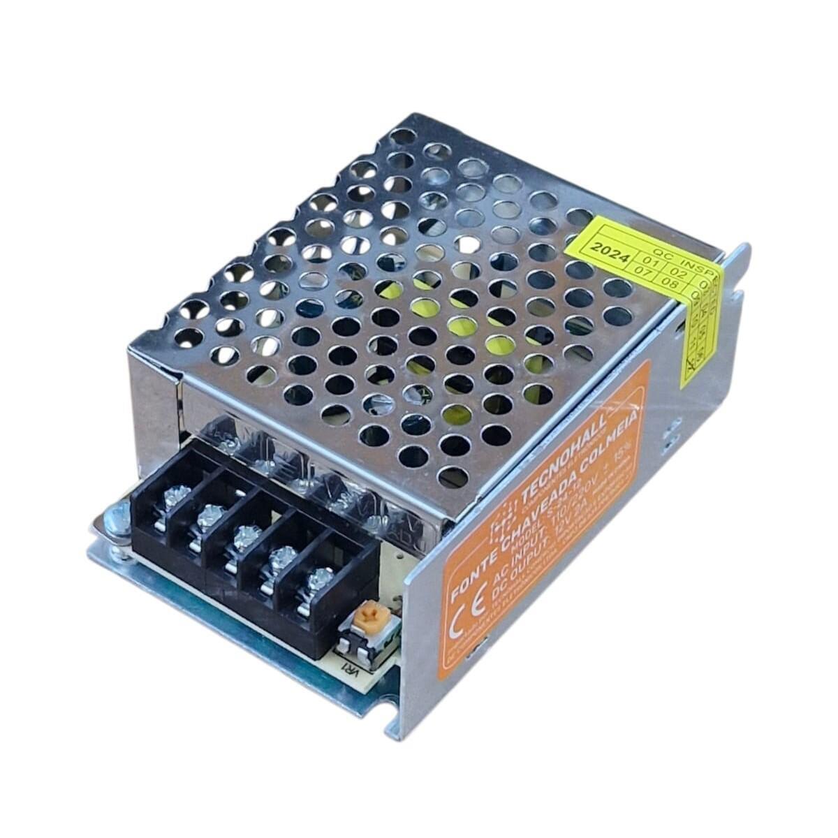 Fonte Colmeia Chaveada 12vdc 2a Bivolt S-24-12