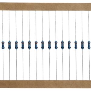 Kit com 500X Resistor Filme Metal 330R 1/4W 1% Fitado