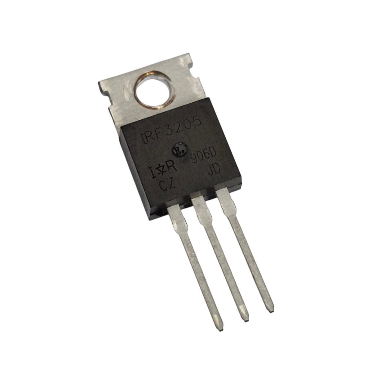 Kit com 5x Transistor Mosfet Pth IRF3205PBF To-220-3