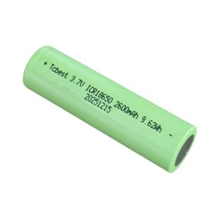 Kit com 100x Bateria 18650 3,7V 2600mAh Recarregável Íon de Lítio