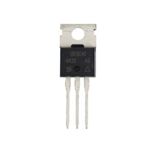 Kit com 5x Transistor Mosfet Smd IRFBC40 To-220
