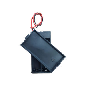 Kit com 10x Suporte 2 Pilhas Aa Chave Liga/desliga 3v C/ Tampa