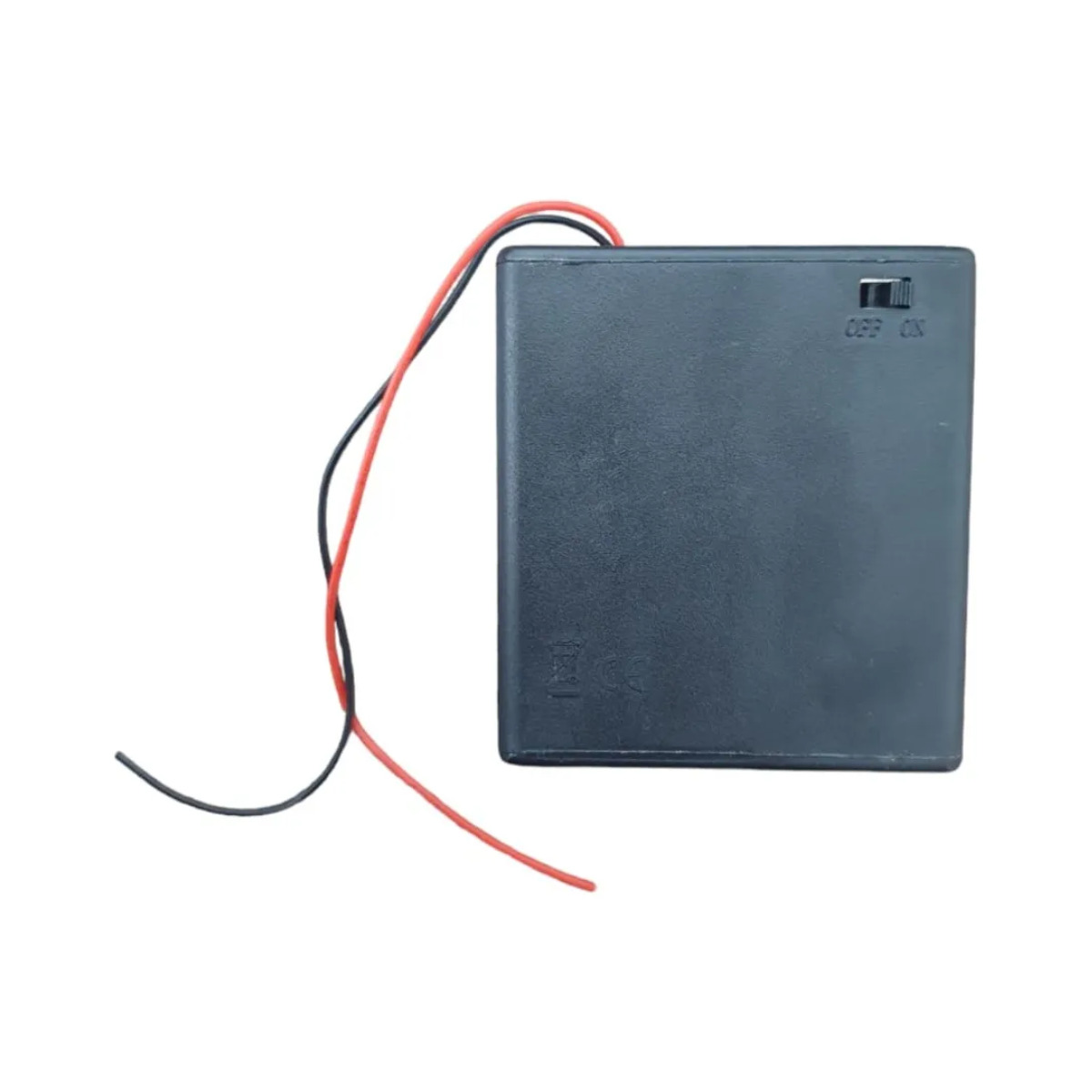 10x Caixa Suporte Bateria Pilha Aa 4 Vias C/ Tampa E Chave - Imagem 2