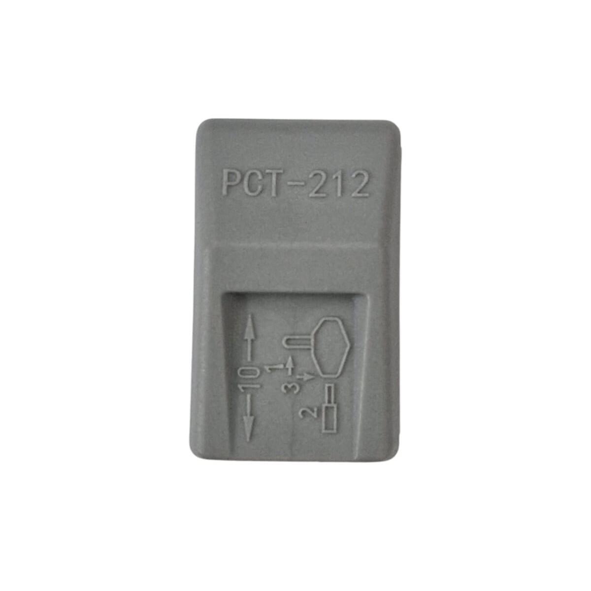 Kit com 50x Conector Emenda Rápida Alavanca 2 Fios Tipo Wago Cinza E Laranja - Imagem 4