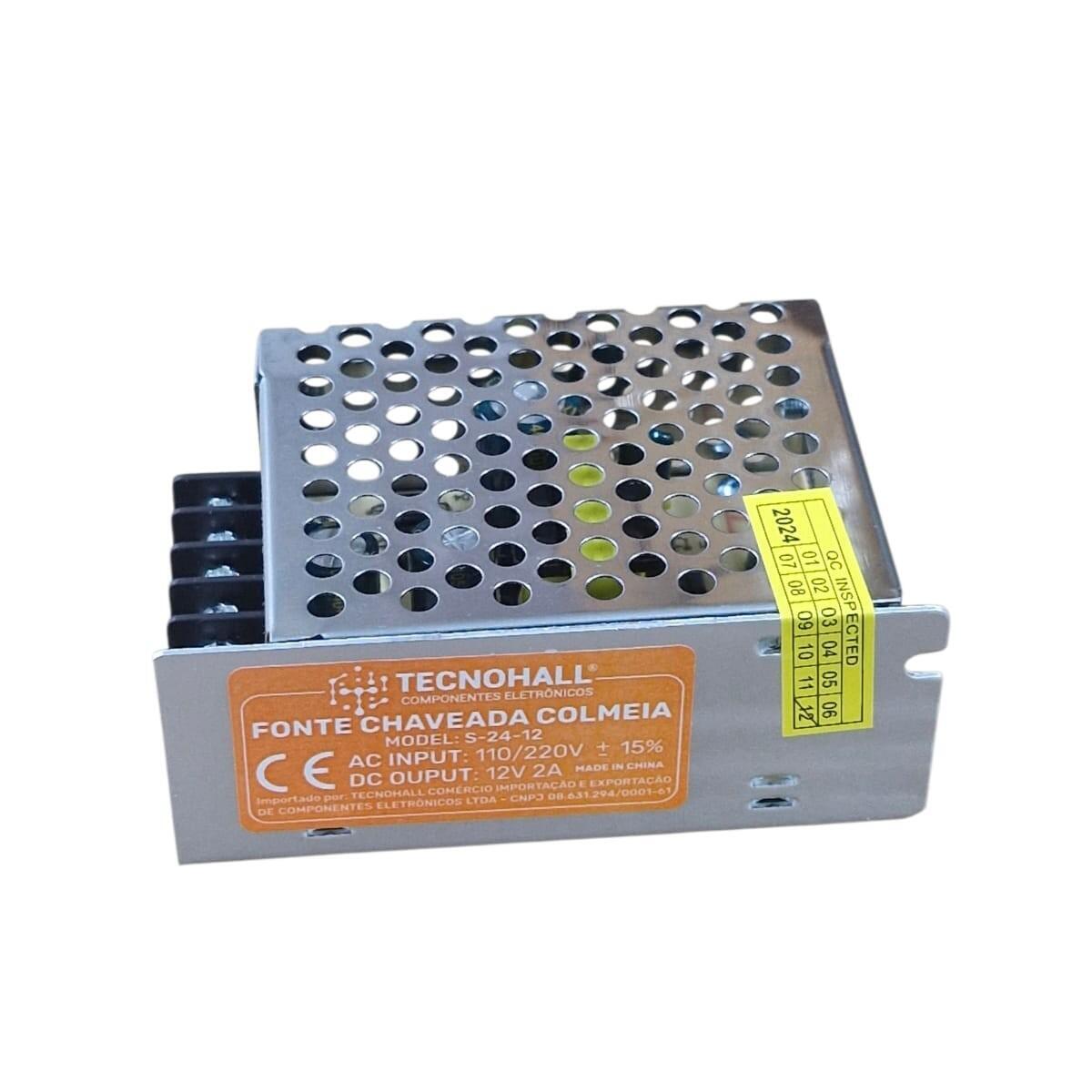 Fonte Colmeia Chaveada 12vdc 2a Bivolt S-24-12 - Imagem 4