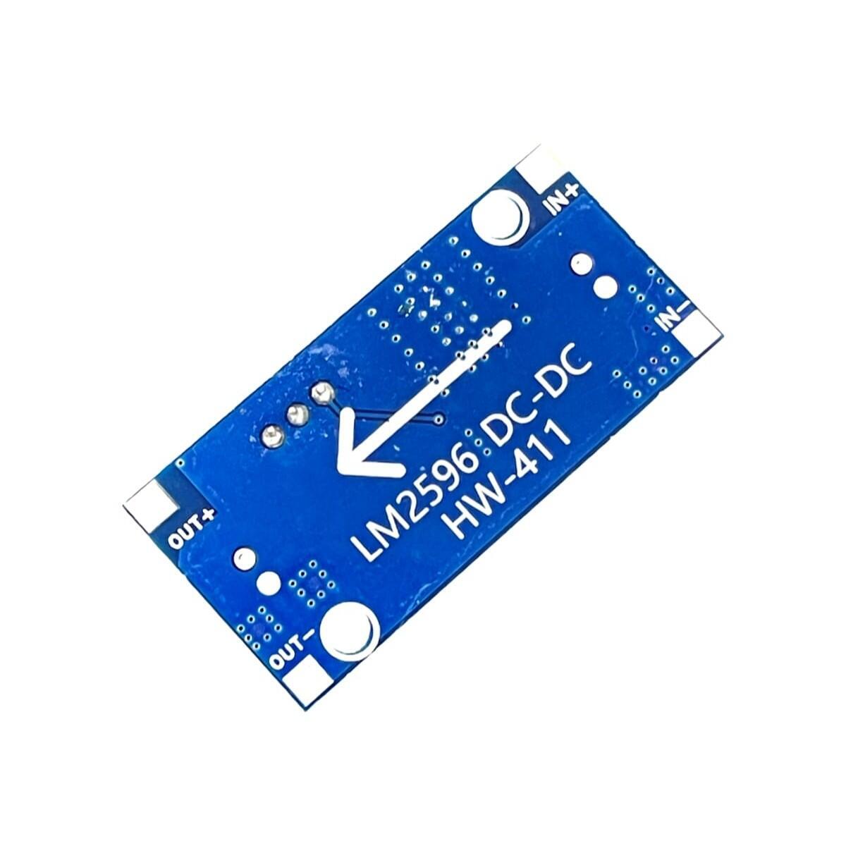 Kit com 5x Modulo Conversor De Tensão DC-DC Buck LM2596 - Imagem 3