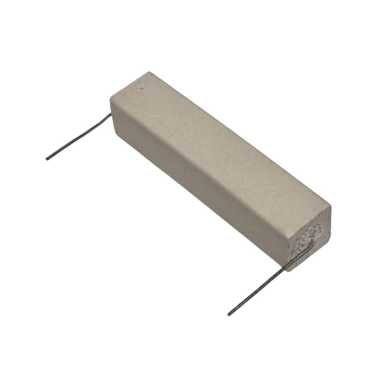 Kit com 10x Resistor de Porcelana 7R5 20W 5% 9 H - Imagem 2