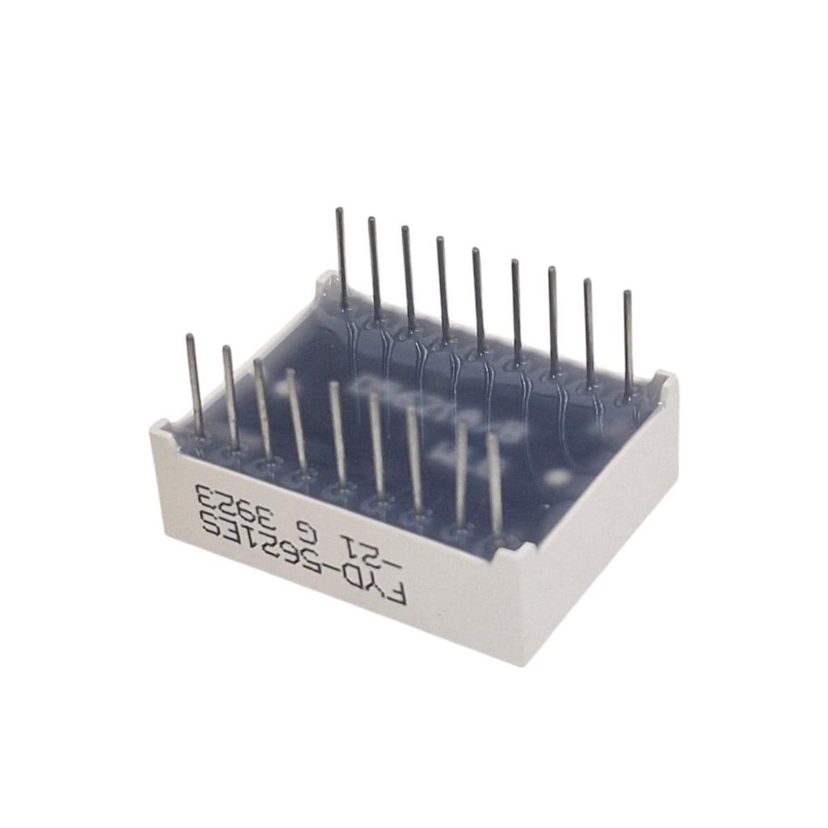 Kit com 20x Display Led Duplo 7 Segmentos 0,56" Catodo Vermelho FYD-5621ES-21 - Imagem 2