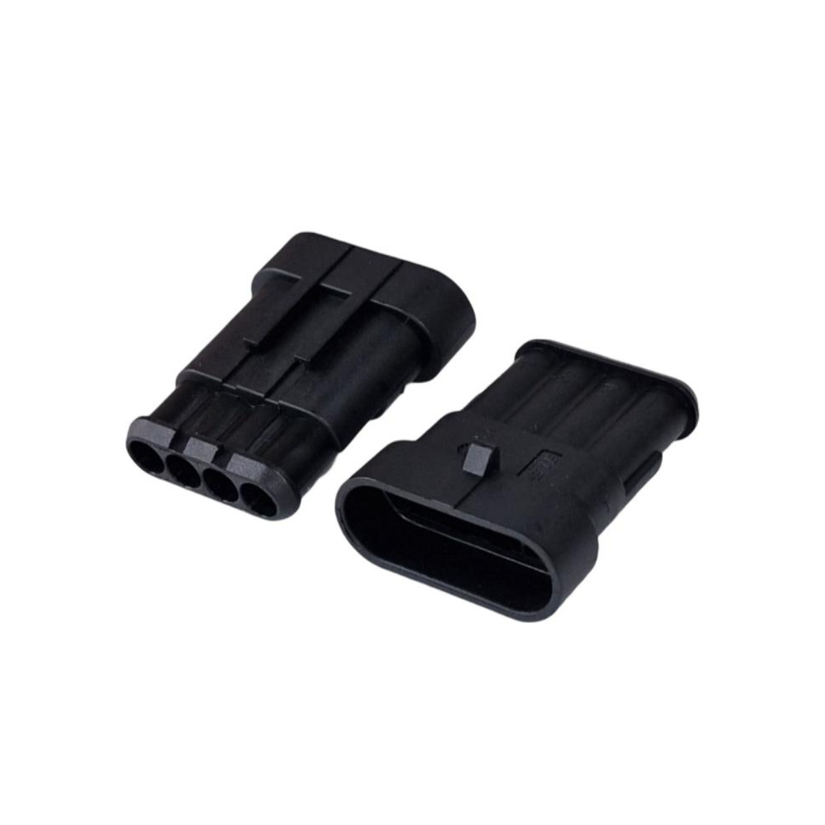 Kit com 100x Conector Superseal Macho 4 Pinos DJ7041-1.5-11-4P - Imagem 3