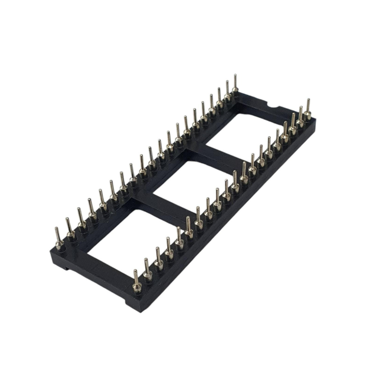 kit com 12x Soquete Torneado 40 Pinos DIP 2,54mm - Imagem 3