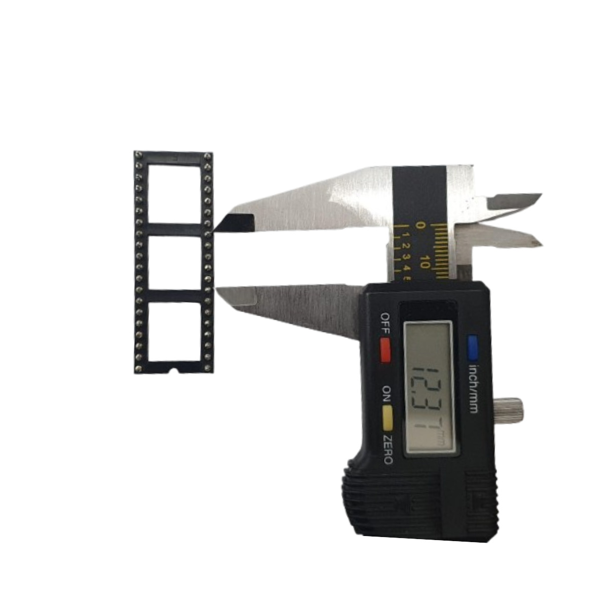 kit com 12x Soquete Torneado 40 Pinos DIP 2,54mm - Imagem 5