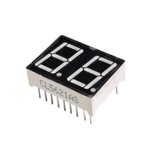 Kit com 10x Display Led Duplo Cl5621as 0.56 Catodo Comum Vermelho