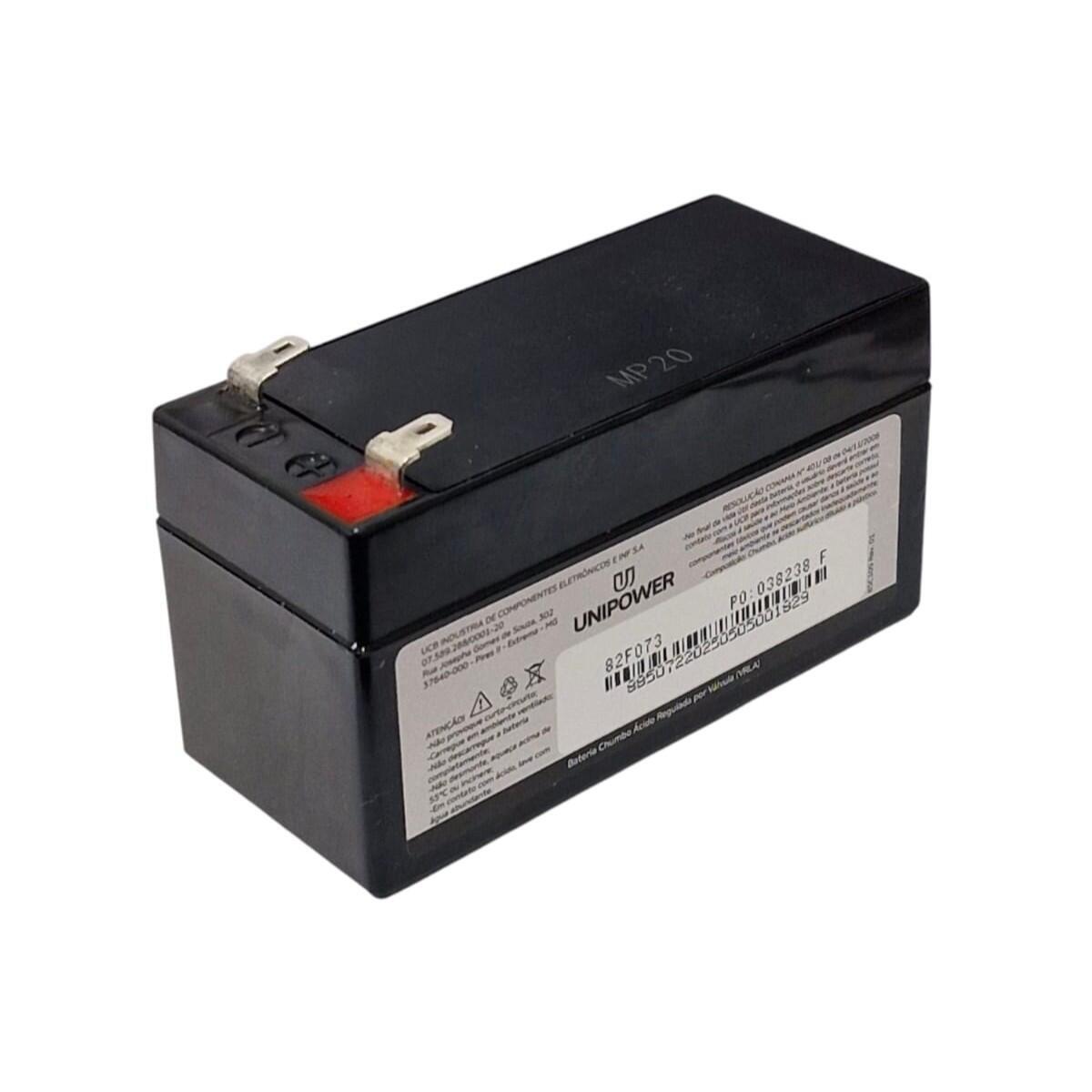 Bateria Selada Unipower 12v 1.3ah - Imagem 3