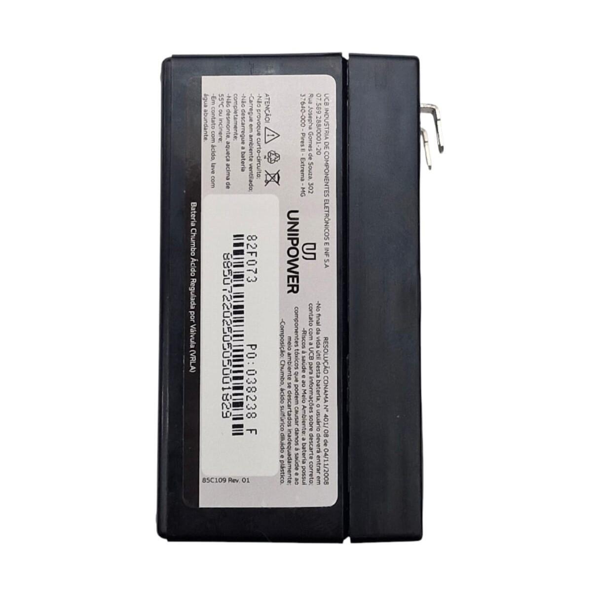 Bateria Selada Unipower 12v 1.3ah - Imagem 4