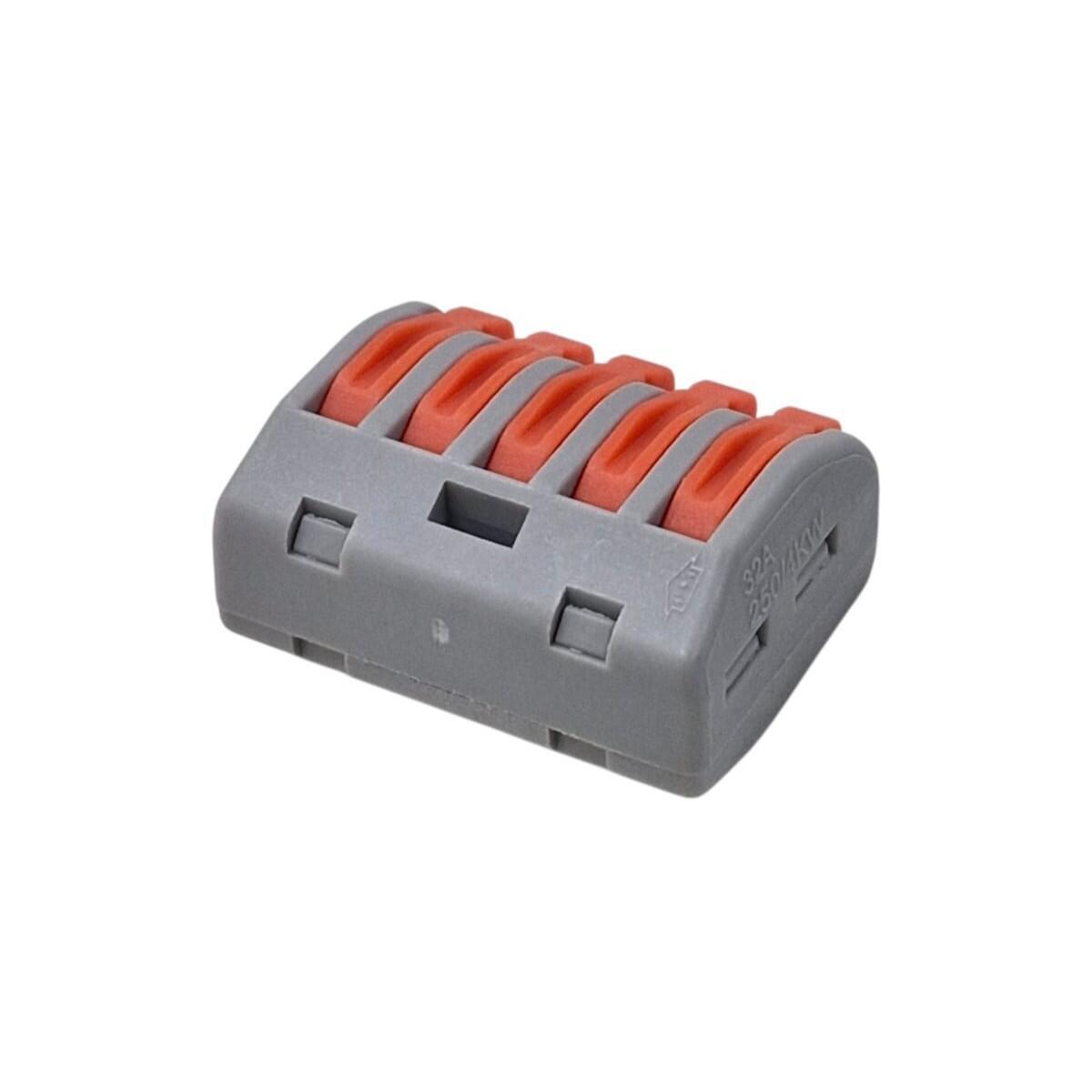 Conector de Emenda Rápida 5 Vias 32A 450V CMK-41 com Alavanca - Imagem 2