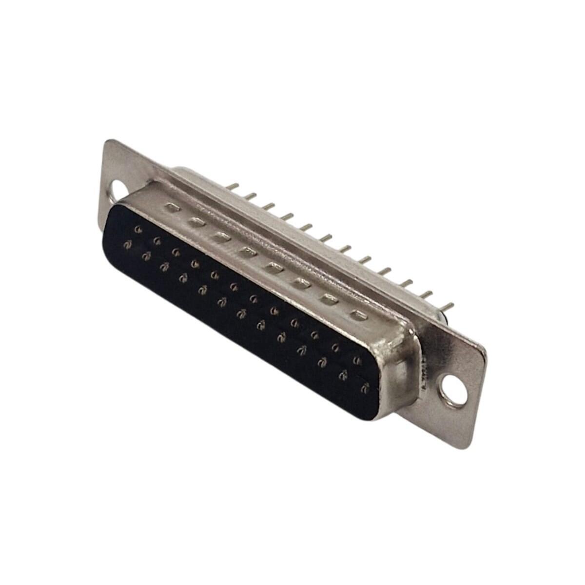 Kit com 50x Conector D-Sub 25 Pinos Macho DS1034-25MBNSiSS Gold Flash - Imagem 3