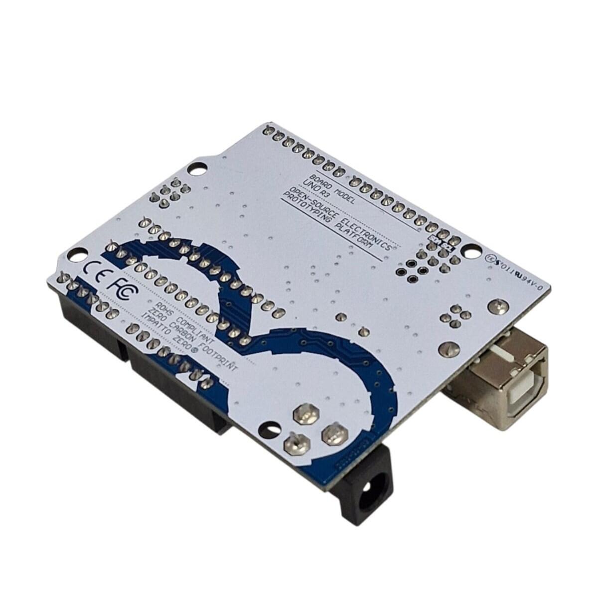 Placa Uno R3 Compatível Arduino ATmega328 - Imagem 3