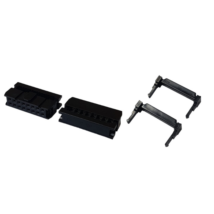Kit com 132x Conector Latch Femea 16 Vias FC16 DS1016-16MA2BB