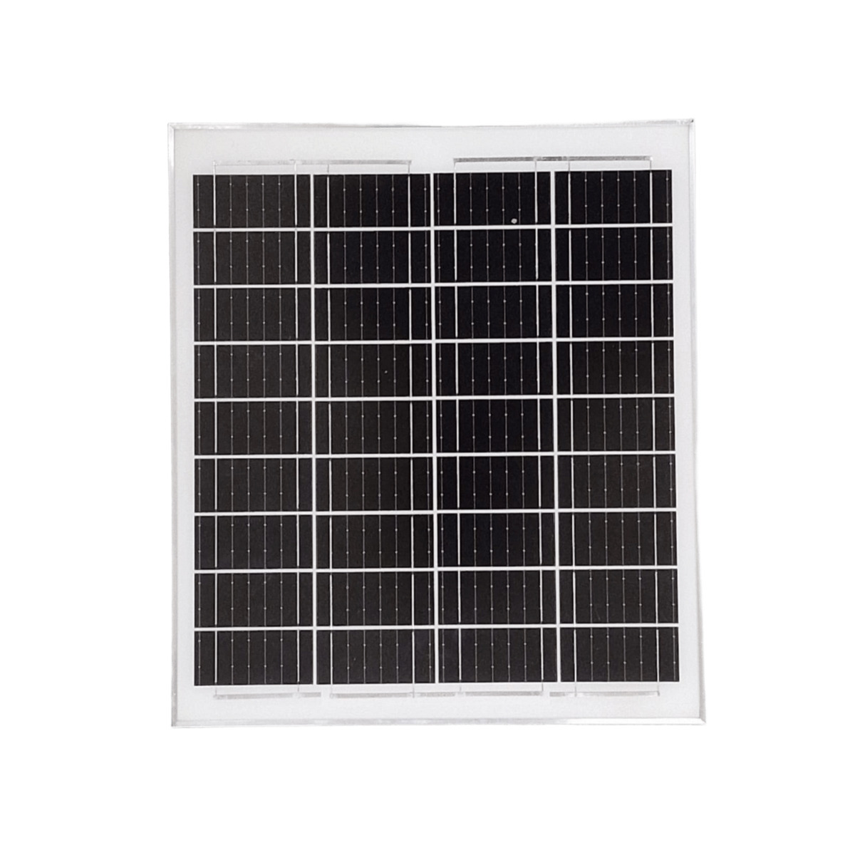 Painel Placa Energia Solar 20w 18v Fotovoltaico 1000v Preto 1000v 23.4v - Imagem 4