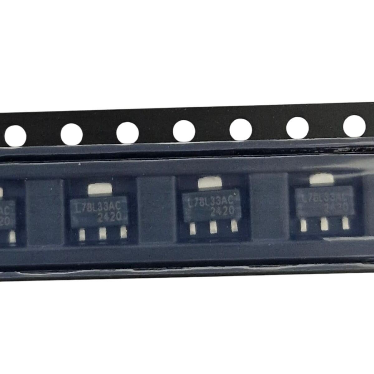 Kit com 20x Ci Smd Regulador 78L33 Sot-89 - Imagem 2