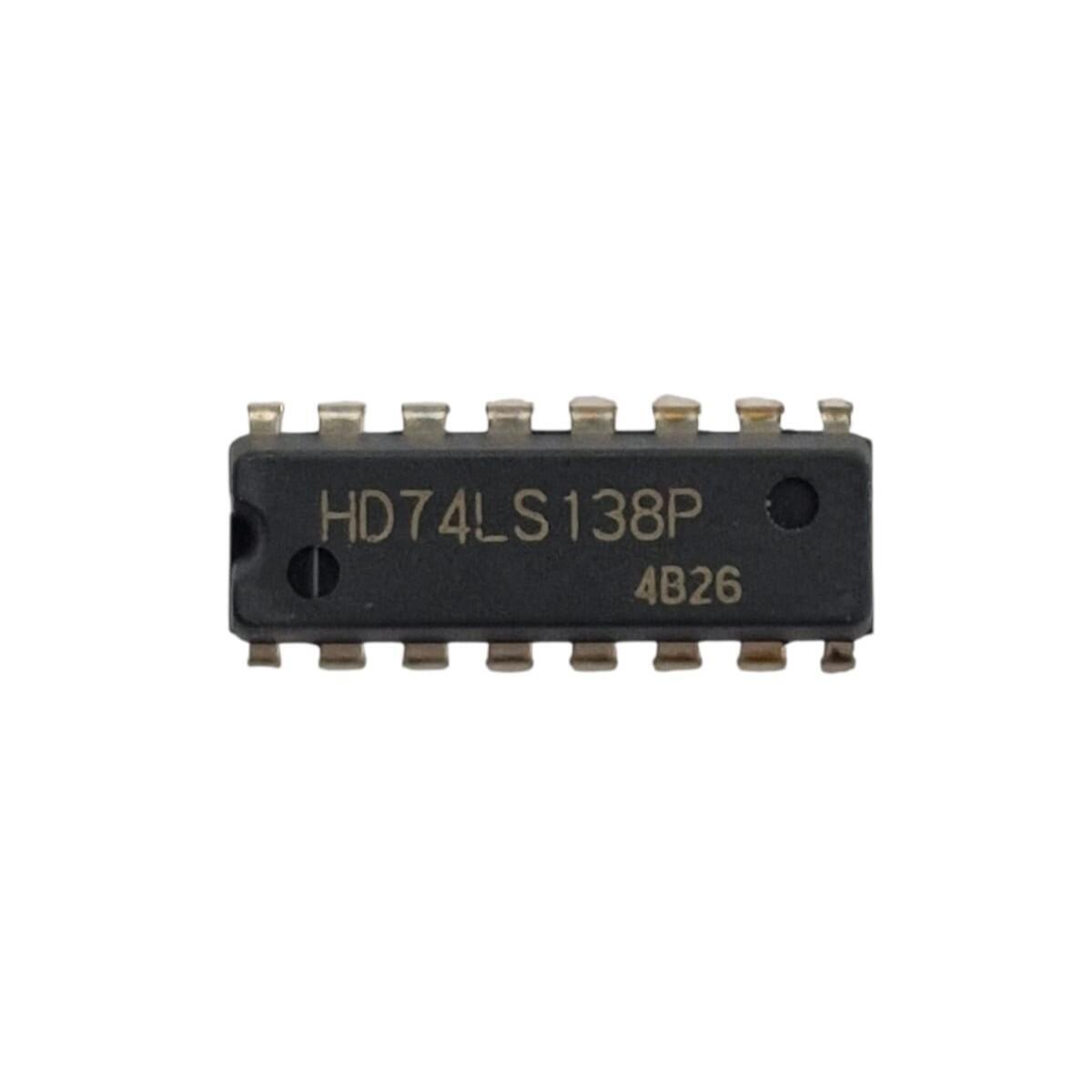 Kit com 20x Ci Pth 74LS138P Dip-16 - Imagem 2
