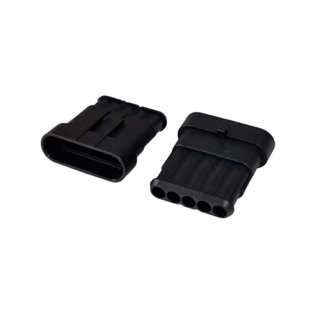 Kit com 100x Conector CNC Superseal Macho 5 Pinos DJ7051-1.5-11-5P Automotivo Selado - Imagem 2