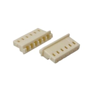 Kit com 50x Conector PEF1-06 6 Vias Femea 2,5mm 250306HA054