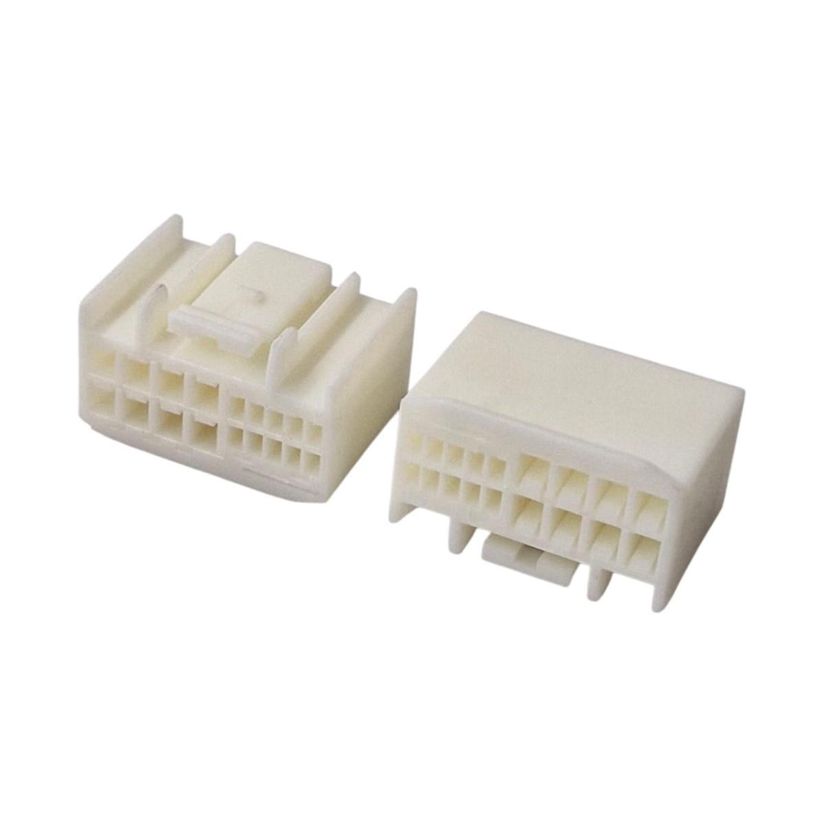 Kit com 50x Conector femea 18 Vias LHIX35-18P-21
