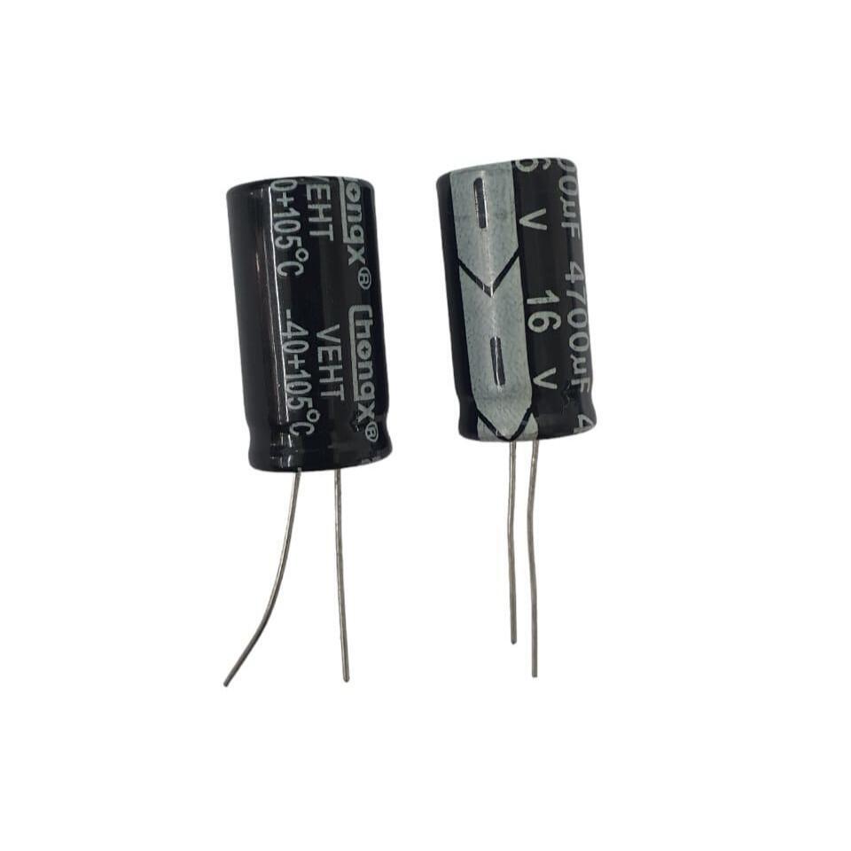 Kit com 200x Capacitor Eletrolítico 4700uF 16V 13x25mm 105C Radial