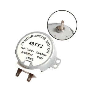 MICRO MOTOR 49TYJ 110/120V 50/60HZ EIXO MEIA LUA