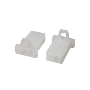 Kit com 100x Conector Femea 2 Vias CKS-DJ17021A-2,8-21 Com Trava