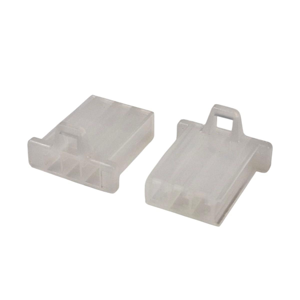 Kit com 100x Conector femea 3 Vias CKS-DJ1031A-2,8-21 Com Trava