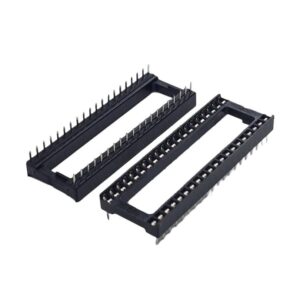 Kit com 12x Soquete Estampado 40 Pinos