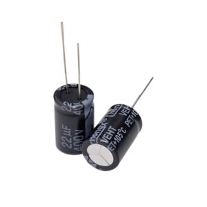 Kit com 200x Capacitor Eletrolítico 22uF 400V 105C 13x20mm Radial