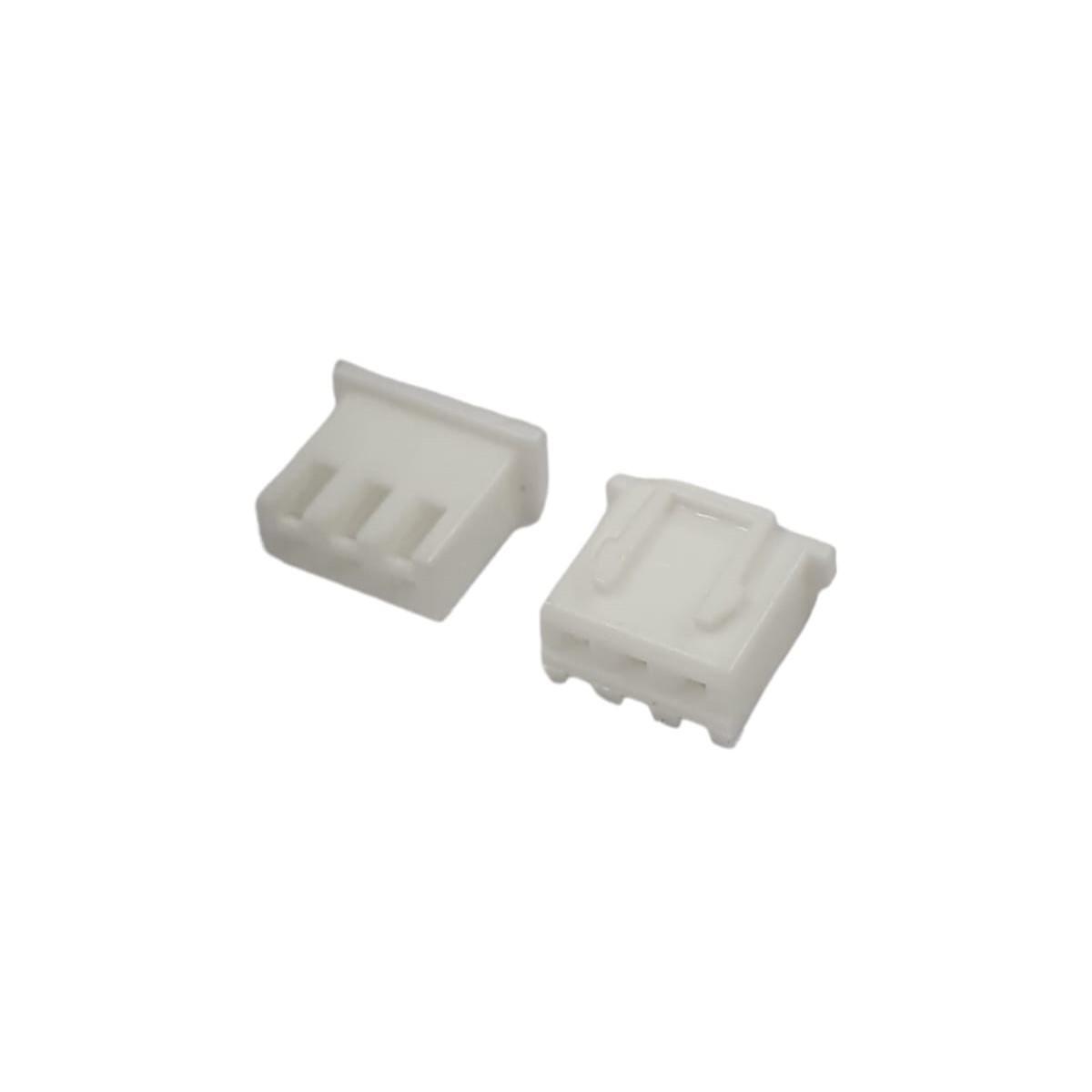 Kit com 2000x Conector Femea 3 Vias 2,5mm I-DS1069-SCW003