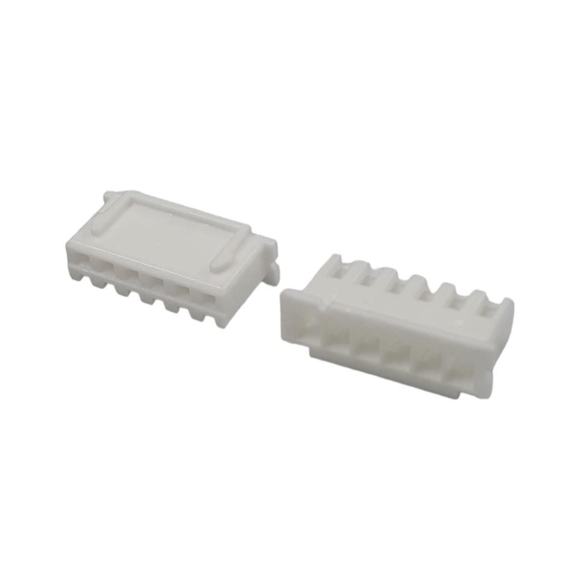 Kit com 1000x Conector Femea 6 Vias 2,5mm I-DS1069-SCW006