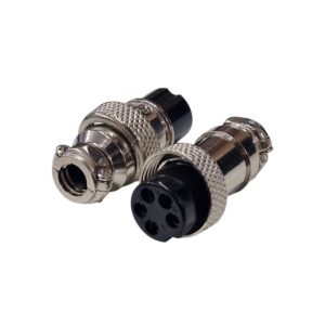 Kit com 100 unidades Conector 5 Vias Fêmea GX16-5 LS3004-3011