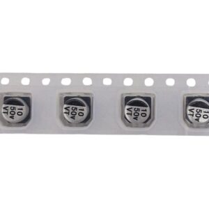 Kit com 1.000x Capacitor Eletrolítico SMD 10uF 50V 5x5,4mm