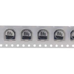 Kit com 1.000x Capacitor Eletrolítico SMD 220uF 16V 6.3x7.7mm VT1C221ME077000LPO