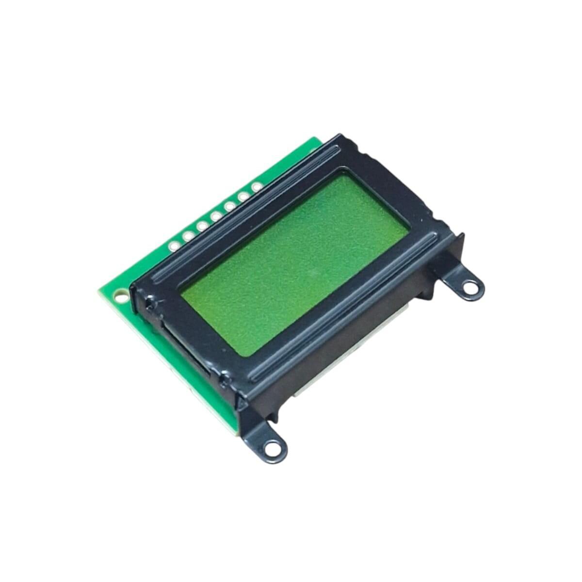 Display Lcd 8x2 Verde Wc0802d-sfylyhtc06