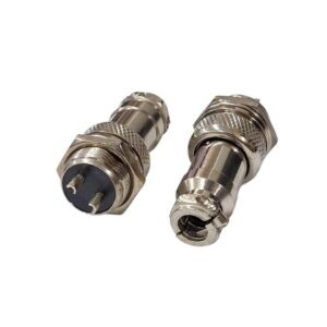 Kit com 10x Conector Mike 2 Vias Macho LS3001-3008