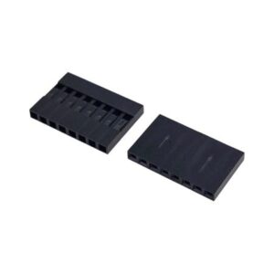 Kit com 50x Conector 8 Vias Fêmea 2,54mm