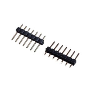 Kit com 20x Barra de Pinos 1x7 Reta 2,54mm